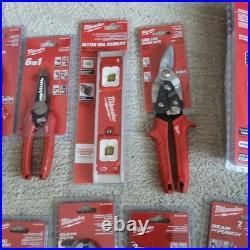 Milwaukee 11 Piece Hand Tool Set Wire Stripper + Level + Snips + Cutting Pliers