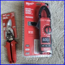 Milwaukee 11 Piece Hand Tool Set Wire Stripper + Level + Snips + Cutting Pliers