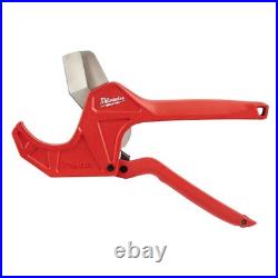 Milwaukee 2-3/8 in. Ratcheting PVC Pipe Cutter with 2pc Screwdriver Set (3-PC) Milwaukee 2-3/8 in. Ratcheting PVC Pipe Cutter with 2pc Screwdriver Set (3-PC)