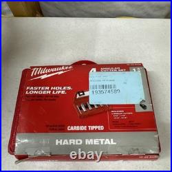 Milwaukee 4 Pc. 1-3/8 In. Tct Annular Cutter Set (Lightly Used!)