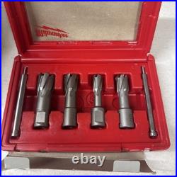 Milwaukee 4 Pc. 1-3/8 In. Tct Annular Cutter Set (Lightly Used!)