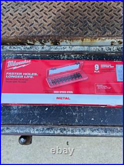Milwaukee 49-22-8410 9-Pc Annular Cutter Set, High Speed Steel