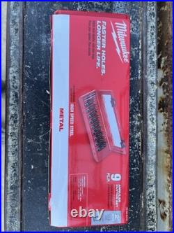 Milwaukee 49-22-8410 9-Pc Annular Cutter Set, High Speed Steel