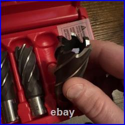 Milwaukee 9-PC Annular Cutter Set High Speed Steel 2 Depth 49-22-8410