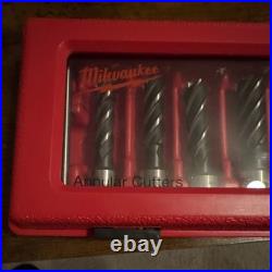Milwaukee 9-PC Annular Cutter Set High Speed Steel 2 Depth 49-22-8410