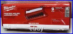 Milwaukee 9-Piece HSS Annular Cutter Set 49-22-8410