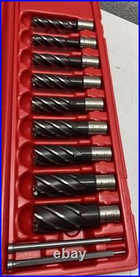 Milwaukee 9-Piece HSS Annular Cutter Set 49-22-8410