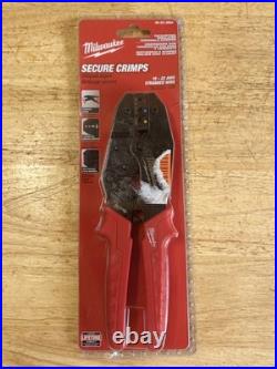 Milwaukee Electrician Tool Bundle Assortment (10 Pcs)- Crimpers, Cutters, Pliers
