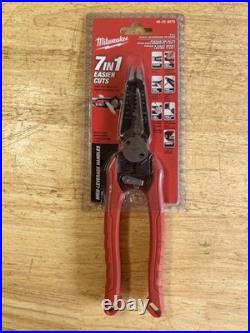 Milwaukee Electrician Tool Bundle Assortment (10 Pcs)- Crimpers, Cutters, Pliers