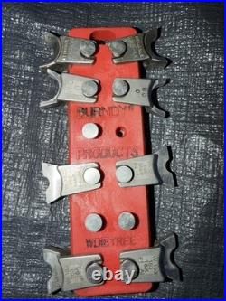 Milwaukee Red M12 FORCE LOGIC Cable Cutter Crimping Tool with Burndy Die Set
