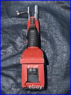 Milwaukee Red M12 FORCE LOGIC Cable Cutter Crimping Tool with Burndy Die Set