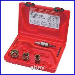 Milwaukee Tool 49-22-8300 5 Pc. Quick Change Carbide Hole Cutter Set