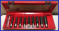Milwaukee Tools 49-22-8410 Annular Cutter Set Includes Case! 9 Pieces