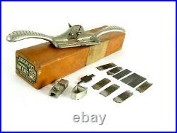 Minty Stanley # 66 Universal Hand Beader Plane Complete With Cutter Set Jg04