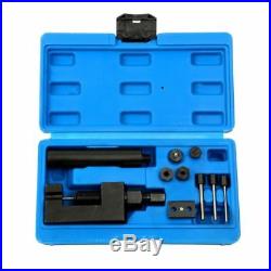 Motorcycle Cam Drive Chain Breaker Rivet Cutter Tool Set 520/525/530/630 Pitch