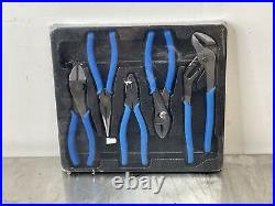 NEW Cornwell Tools 5 Piece Pliers/Cutter Set Blue CPL309