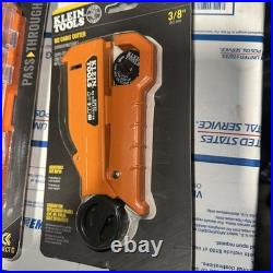 NEW! Klein Tool Bundle 65400 Pass Through Socket Set & 63625 MC Cable Cutter