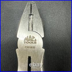 NEW MAC TOOLS 3-Piece Long/Short Pliers Set Cutters Dykes Curved reach Specialty