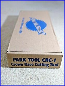 NEW Park Tool CRC-1 Crown Race Cutter Set for 1 or 1-1/8 steerer