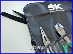 NEW SK Professional Tools USA 3pc Water Pump Cutters Needle Nose Pliers Set, Bag