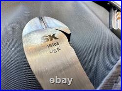 NEW SK Professional Tools USA 3pc Water Pump Cutters Needle Nose Pliers Set, Bag