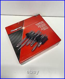 NEW Snap On Tools 6pc Essential Pliers / Cutters / Crimper Set Dark Titanium