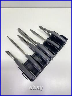 NEW Snap On Tools 6pc Essential Pliers / Cutters / Crimper Set Dark Titanium