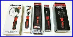 NEW Snap On Tools Fathers Day 5 pc Set Pizza Cutter/Peeler/Scoop/CanOpener/Brush