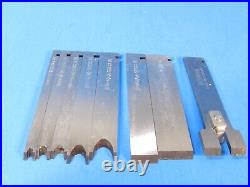 NOS B set of 8 irons blades cutters for Record 045C wood plane fits 405 (45)