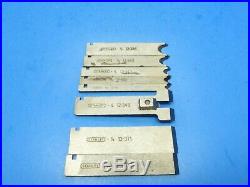 NOS set of 18 cutters blades iron for Stanley 12-250 wood plane dado bead sash