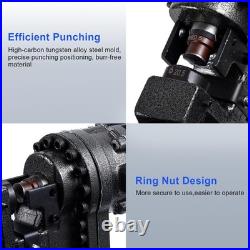 New Hydraulic Knockout Punch Electrical Conduit Hole Cutter Set KO Tool Kit New Hydraulic Knockout Punch Electrical Conduit Hole Cutter Set KO Tool Kit