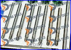 New Motorcycles 3 angle Valve Job Seat Cutter Set Carbide Tipped Best Quality