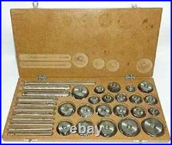 New Valve Seat & Face Cutter Set 21 Pcs Set For Vintage Cars & Bikes Hand Tools