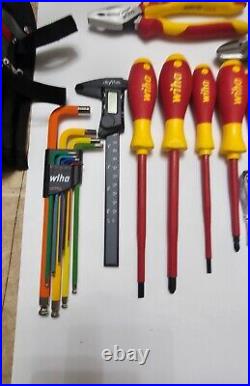 New Wiha 40 Piece Tool Set Caliper Screwdriver Needle Nose Cutters Hex Scissors