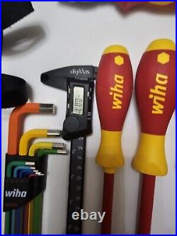 New Wiha 40 Piece Tool Set Caliper Screwdriver Needle Nose Cutters Hex Scissors
