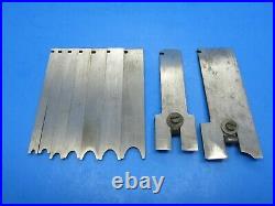 Nice set of 20 irons blades cutters for Stanley 45 wood plane with boxes