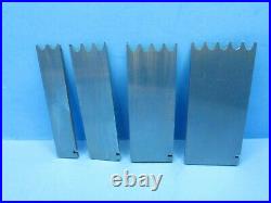 Nice set of 4 Record 405 reeding 1/4 cutters blades irons fit Stanley 45 plane