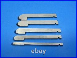 Nice set of 5 Record 405 fluting cutters blades irons fit Stanley 45 plane