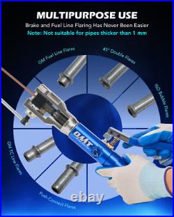 OMT Hydraulic Flaring Tool Set Brake Coolant Line Flaring Tool Kit with Cutter