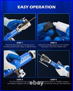 OMT Hydraulic Flaring Tool Set Brake Coolant Line Flaring Tool Kit with Cutter