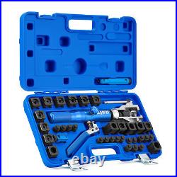 OMT Hydraulic Flaring Tool Set Brake Line Flaring Tool Kit with Tubing Cutter