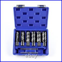 OSCARBIDE Annular Cutter Set 8 Pieces, 3/4Weldon Shank, 2Cutting Depth, 9/16 OSCARBIDE Annular Cutter Set 8 Pieces, 3/4Weldon Shank, 2Cutting Depth, 9/16