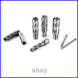 OSCARBIDE Annular Cutter Set 8 Pieces, 3/4Weldon Shank, 2Cutting Depth, 9/16 OSCARBIDE Annular Cutter Set 8 Pieces, 3/4Weldon Shank, 2Cutting Depth, 9/16
