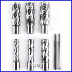 OSCARBIDE Annular Cutter Set 8 Pieces, 3/4Weldon Shank, 2Cutting Depth, 9/16 OSCARBIDE Annular Cutter Set 8 Pieces, 3/4Weldon Shank, 2Cutting Depth, 9/16