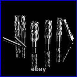 OSCARBIDE Annular Cutter Set 8 Pieces, 3/4Weldon Shank, 2Cutting Depth, 9/16 OSCARBIDE Annular Cutter Set 8 Pieces, 3/4Weldon Shank, 2Cutting Depth, 9/16