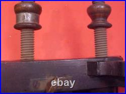 Ohio Tool Co. Plow Plane Blackwood And Bone Set Of Cutters