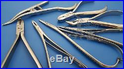 Orthodontic Instruments Set Kit Professional Dental Dentist Pliers, Cutter Tools