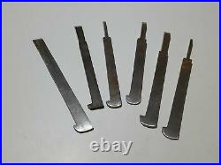 Partial Mixed Set of 6 Plough Plane Cutters 34331