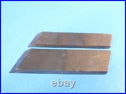 Parts nice set of 8 irons blades cutters for Stanley 46 wood plane incl 13/16