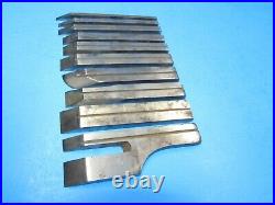 Parts set 10 irons blades cutters for Stanley 41-44 Millers Patent wood plane
